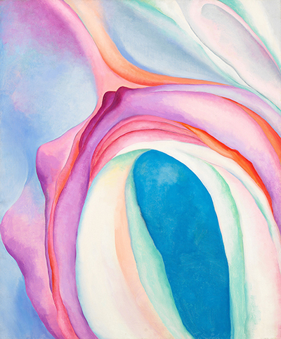 Music Pink and Blue No. 2 Georgia O'Keeffe